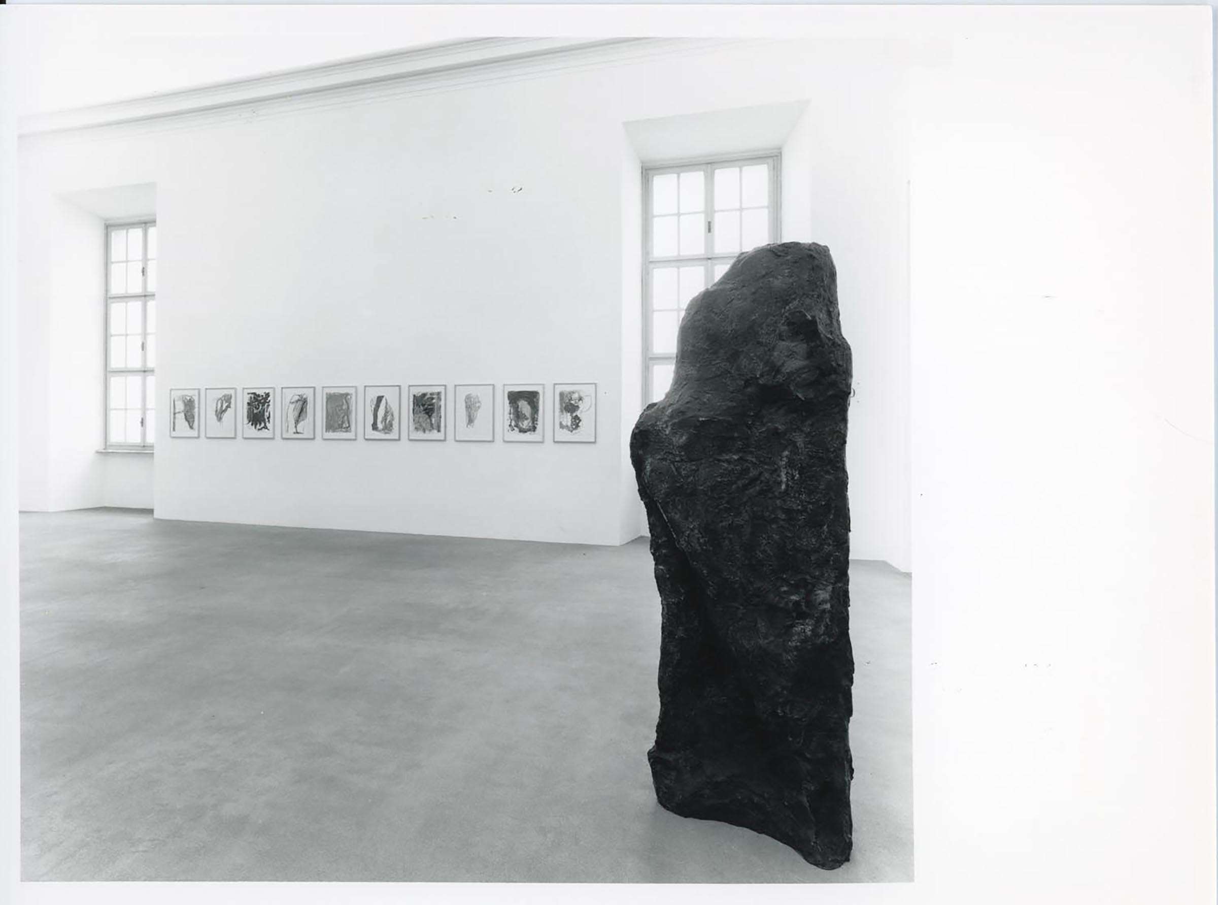 Per Kirkeby, installation view